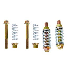 Jxsaboorle 4 Pack Exhaust Bolt and Spring M10-1.5x67mm Exhaust Spring Bolt & Nut Harware kit