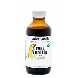Native Vanilla - Organic Pure Vanilla Extract - 4 Fl Oz - Perfect for Cooking and Baking, and Dessert Crafting