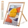 WILLOWDALE 25.2"H x 19.3"W Weaving Loom with Stand Wooden Multi-Craft