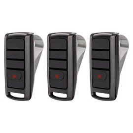 O3T-BX O3T-A 315/390MHZ Dual Frequency Auto-Seek Overhead Door Garage Opener Remote, for Overhead Door CodeDodger/Genie Intellicode, 3 Buttons Remote Replace for Overhead Door Remote (3 Pack)