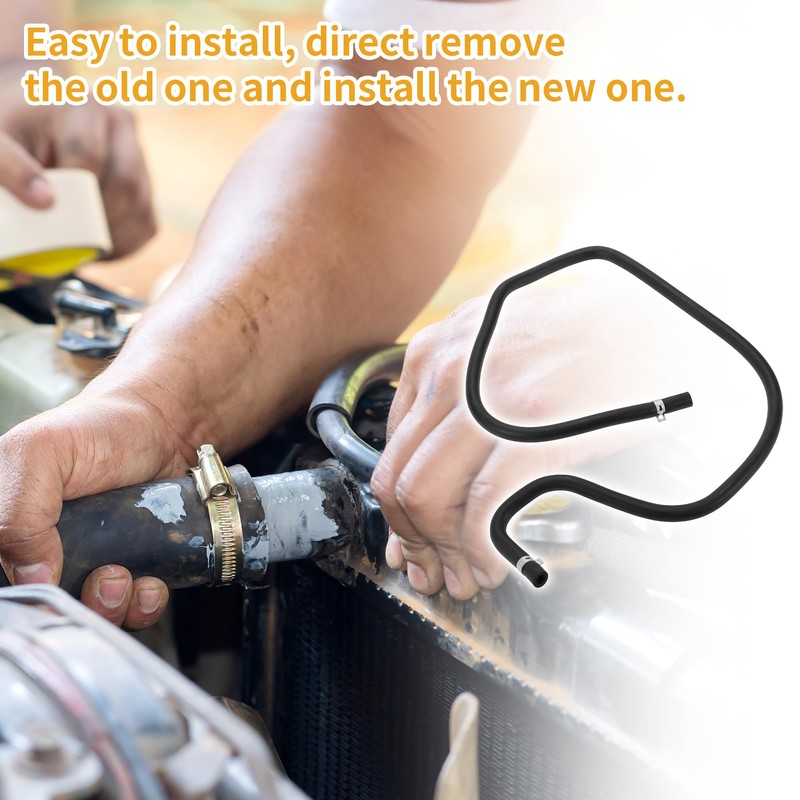 Partuto Cooler Hose No.1S718C012DD Lower Expansion Tank Hose to Radiator