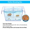 DaToo Fish Breeding Box Aquarium Holding Tank Transparent Fish Isolation