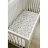 Summit Muslin Crib Sheet by Mebie Baby, Soft and Breathable