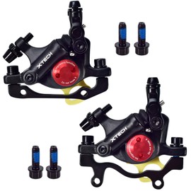 JPFASHIONING ZOOM HB-100 Mountain Bike Line Pull Hydraulic Disc Brake Set Hydraulic Disc Brake Tool Caliper Front/Rear