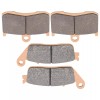Caltric Front & Rear Brake Pads for Victory Kingpin Low