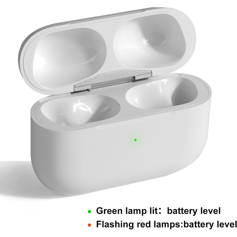 Wireless Charging Case for AirPods Pro 1st/2nd Generation, （USB C）