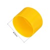 sourcing map 5pcs Rubber End Caps 75mm(3 Inch) ID Vinyl