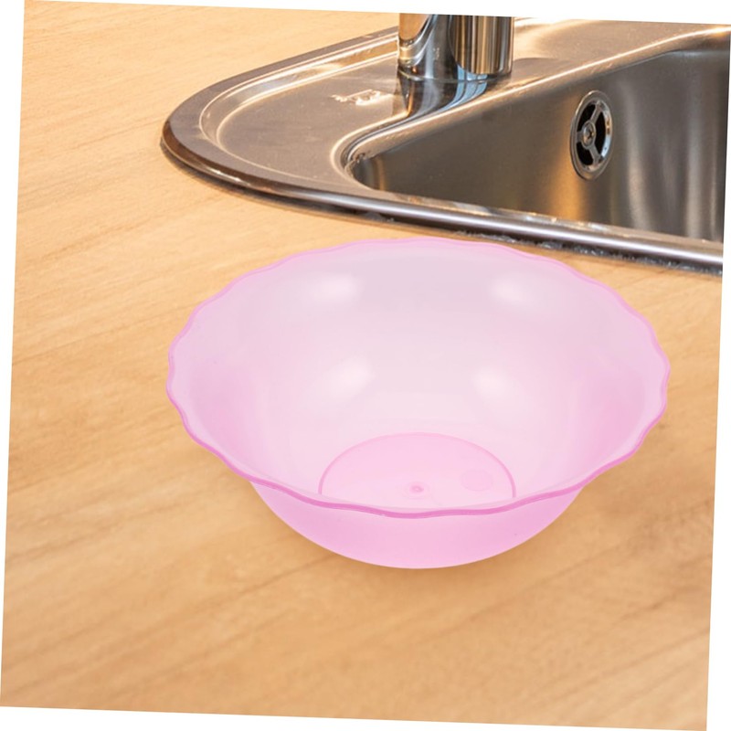 Plastic Face Washing Basin with Floral Ears Multi-Functional Skincare Accessories
