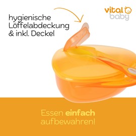 Vital Baby 492020-03 Weaning Set Orange