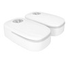 2 Meal Automatic Pet Feeder Large Capacity Smart Timed Dry