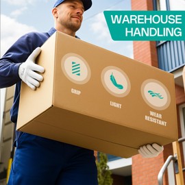 PU Work Gloves, Non-Slip, Abrasion Resistant, Grip, Ideal for Gardening, Construction, Industrial, physical labor, Breathable, Comfortable Fit, Unisex, Available in Multiple Sizes，12 pairs XLarge