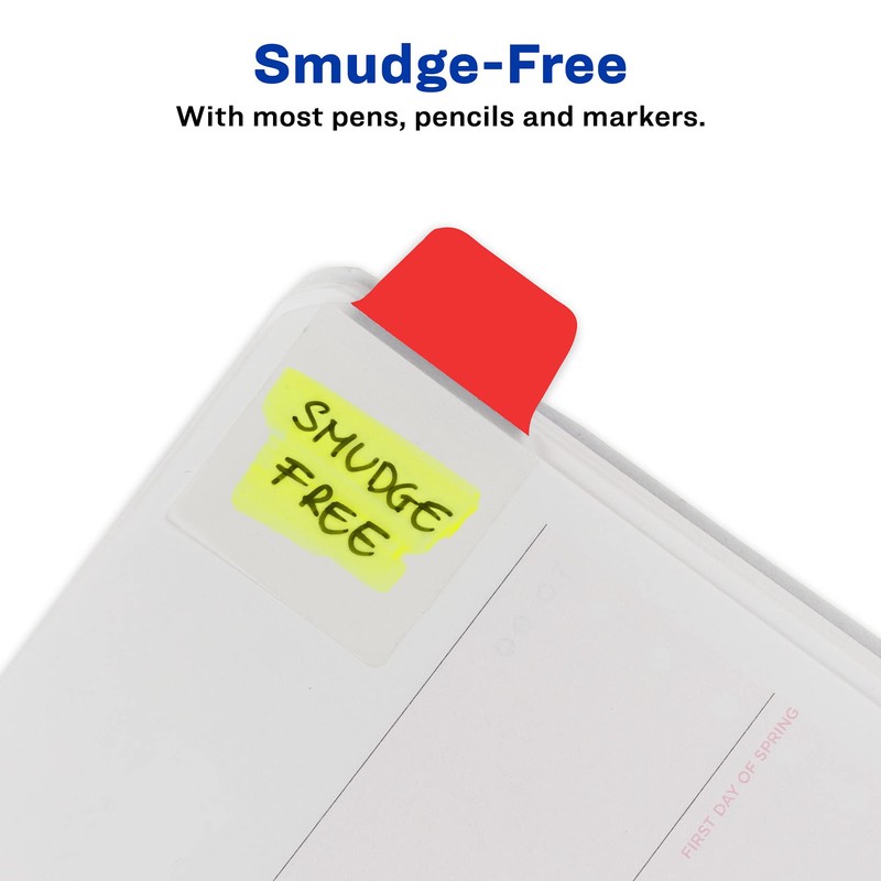 Avery Mini Ultra Tabs, 1" x 1.5", 2-Side Writable, Assorted