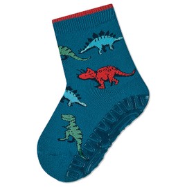 Sterntaler Baby Boys FLI Soft Dinos Stockings, Ink Blue Mottled