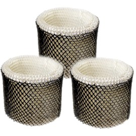 HQRP 3-Pack Filter Compatible with White Westinghouse 1750ZE WWHM-1750ZE WWHM1645 WWHM1750 WWHM1750ZE Humidifier WWH-640 WWH640