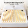 Warmrest Heated Mattress Pad King - Bed Warmer with Memory