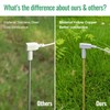 Brass Ground Rod with 40ft Wire & Alligator Clip, Grounding