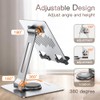 JETech Soporte para Tableta, Base Giratoria de 360°, Plateado