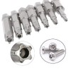 Eyech Torx Star 5 Point Screwdriver Bits Sets,Magnetic Security Tamper