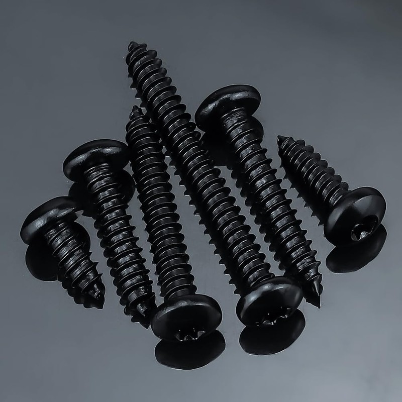 #14 x 3/4" Black Torx Pan Head Sheet Metal Screws