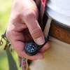 Coghlan's Carabiner Compass with Liquid-Filled Design, Luminous Directional Markers, Built-in