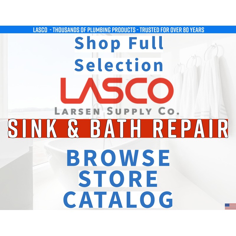 LASCO 03-4821 Rapid Fit Style Strainer Stopper Bathtub, Chrome Plated