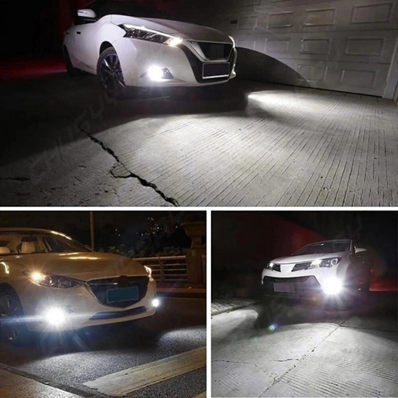 CHUSYYRAY 4-Sides H11 LED Headlight Bulbs Kit 360000LM HIGH-LOW Beam