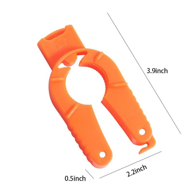 2 Pieces Multifunctional Kitchen Bottle Opener Can Opener Adjustable Jar