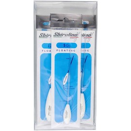 Sbirolino Fishing Floats Fishing Equipment/Trout Fishing Accessories Bombards Spirulino Trout Float Set of 5 Semi-Floating White 6-8-10-12-15 g