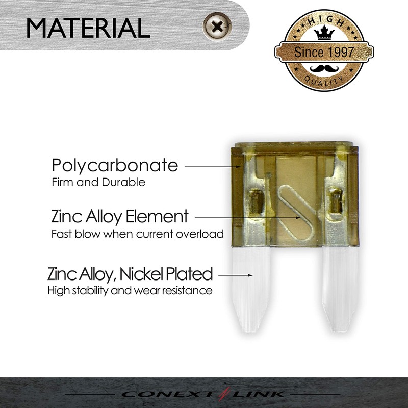 Conext Link ATM7.5-25 ATM Fuse, 25 Pack, 7.5 Amp