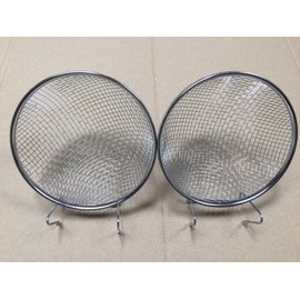 Metal Finch Canary Bird Nests Lot of 2