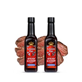 London Pub, Sauce Steak & Chop, 10 OZ (Pack of 2)
