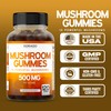 Mushroom Gummies 2500mg 10 in 1 Blend (120 Gummies with
