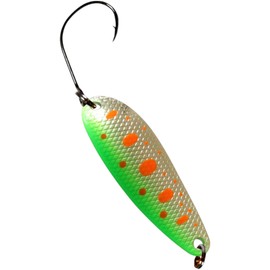 SEABUZZ Mini Bass & Trout Spoon Blaze 3.5 g 38 mm Trout Bait & Bass Bait with Fishing Hook - Blinker Trout & Predator Fishing Bait - Sports Fishing Bait - Artificial Bait - Wobbler - Fishing