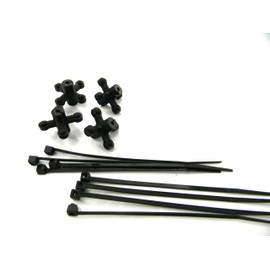 Bowjax 1034 Ultra Bowjax I Dampener-Pack of 4 (Black)