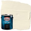Glidden Total 1 gal. Mesa Beige/Yellow Eggshell Interior Paint with