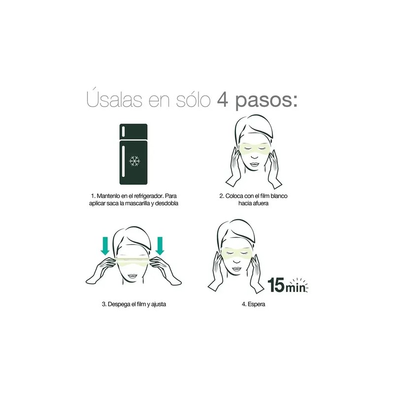 Mascarilla Para Ojos Garnier Hydra Bomb Ácido Hialurónico 6g Tipo