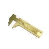 bestbuywholesalers 2.1/2" Solid Brass Vernier Gauge - Pocket Caliper Vernier-Inch
