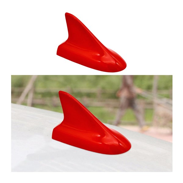 HZEL Car Shark Fin Antenna, Top Mounted Vehicle Dummy Roof