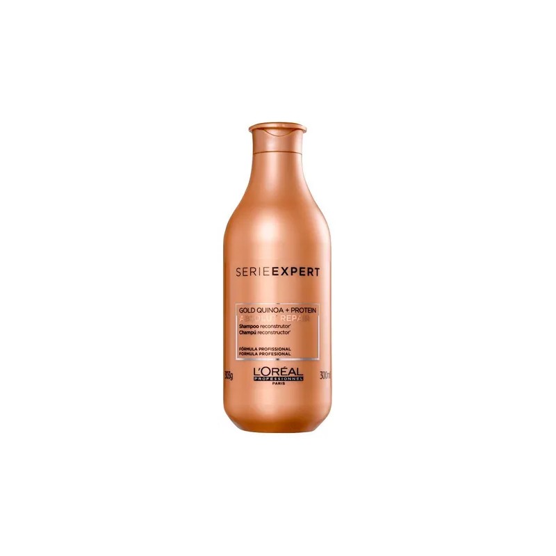 Expert Absolut Repair Gold Quinoa Shampoo De 300ml - Loral