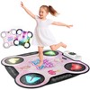 Kidzlane Light Up DJ Dance Mat for Kids - Bluetooth