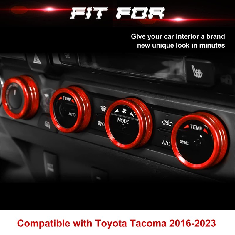 x xotic tech Compatible with Toyota Tacoma 2016-2023 Accessories AC