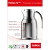 Helios Brilliant Stainless Steel Vacuum Jug 0.6 Litre, Metallic