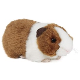 Living Nature Soft Toy - Plush Pet Guinea Pig with Sound, One Supplied (20cm)