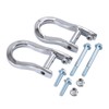 CARMOCAR Front Recovery Tow Hooks Replacement for 2007-2019 Chevy Silverado