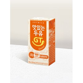Namyang Delicious Soymilk GT Sweet 190ml / 맛있는두유GT 달콤 190ml X 48팩