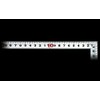 Shinwa Sokutei 10286 Curve Scale, Thick Back, Square Point, JIS