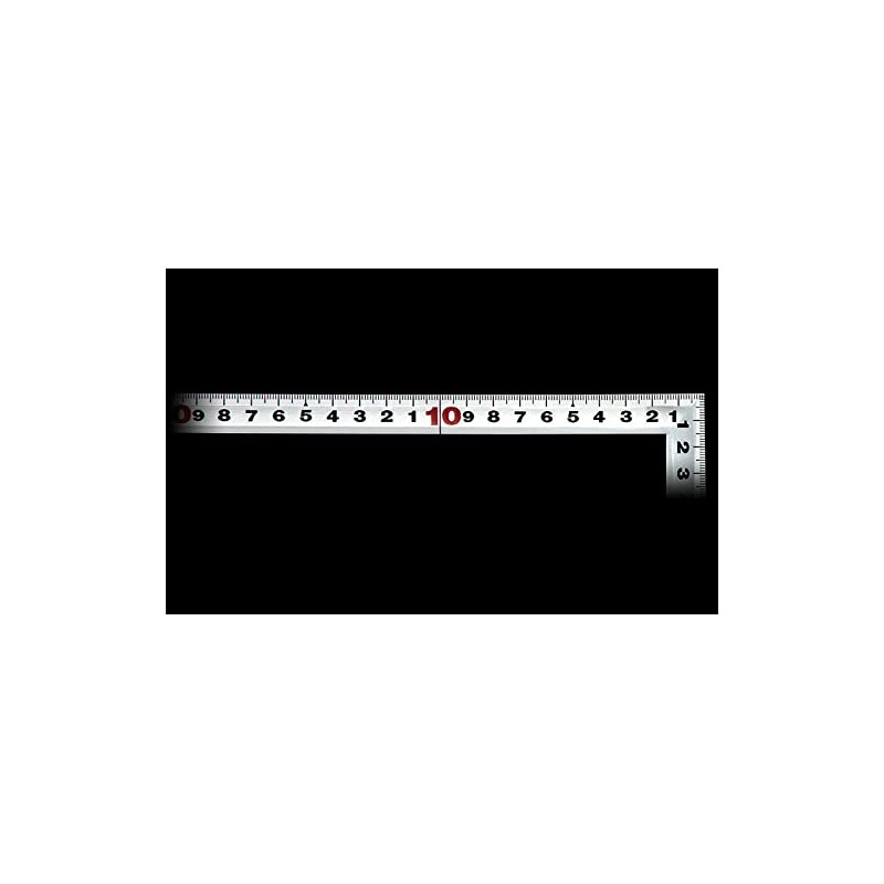 Shinwa Sokutei 10286 Curve Scale, Thick Back, Square Point, JIS