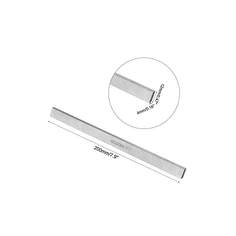 sourcing map HSS Lathe Tool Bit 4mm x 12mm x
