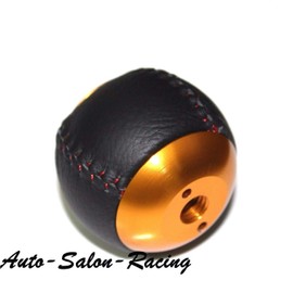 MUGEN LEATHER GOLD 5 Speed Shift Knob for Honda CRZ CIVIC ACCORD S2000 FA5 FD2 FG2 SI