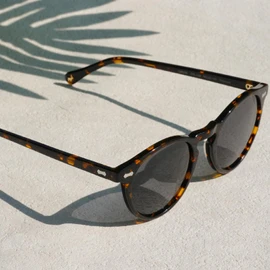 CARFIA Small Face Polarized Sunglasses for Women UV Protection Round Acetate Driving Shades Vintage Retro Style